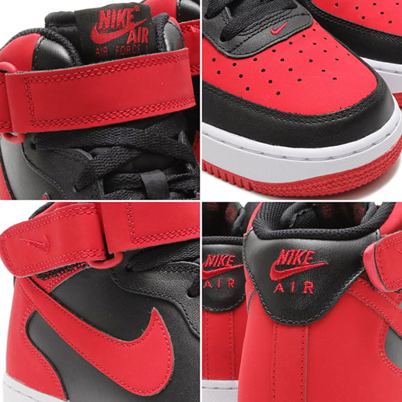 nike air force 1 mid bred