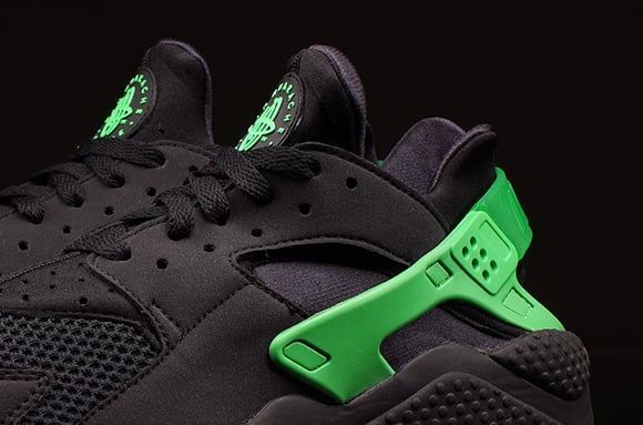 Nike Air Huarache FB Black Poison Green