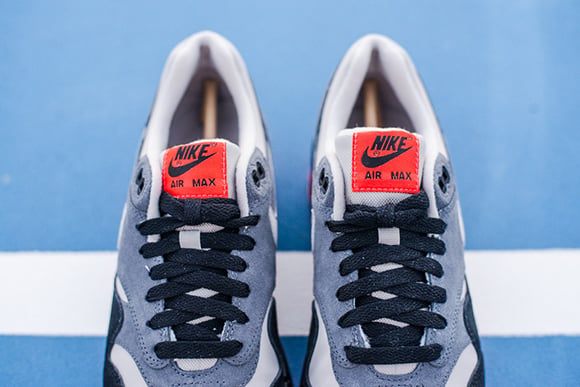 Nike Air Max 1 Leather Granite Dark Grey Black