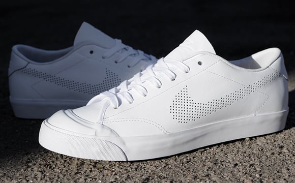 Nike All Court 2 Low White on White