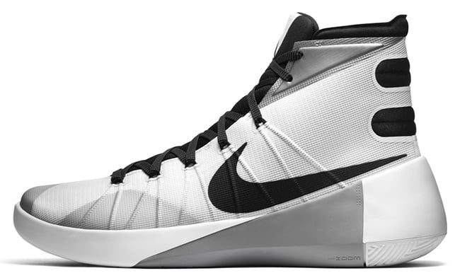 Nike Hyperdunk 2015 White Black Grey