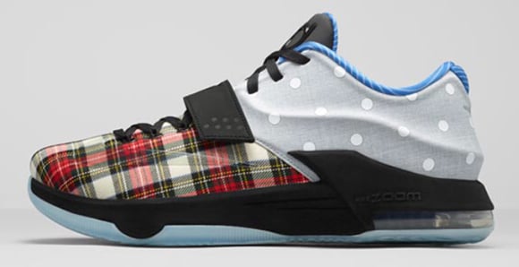 Nike KD 7 EXT Plaid and Polka Dots