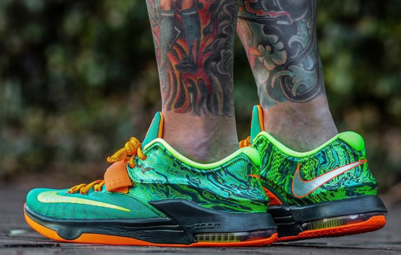 On Foot: Nike KD 7 ‘Weatherman’