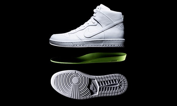 NikeLab Dunk Lux High White