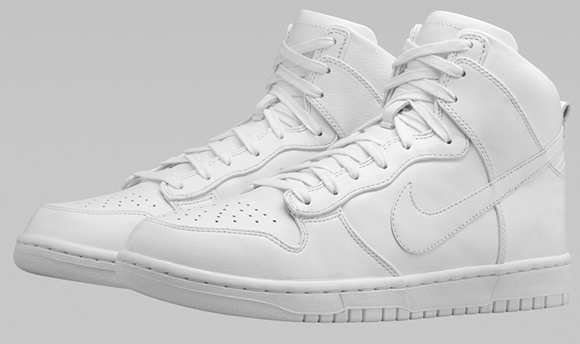 NikeLab Dunk Lux High White