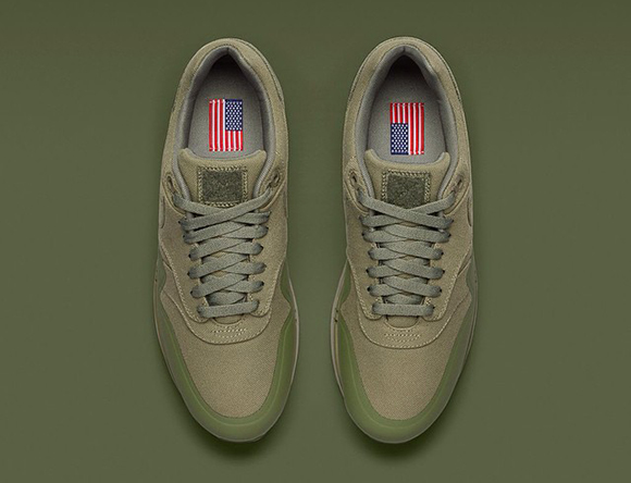 Olive Nike Air Max 1 Patch