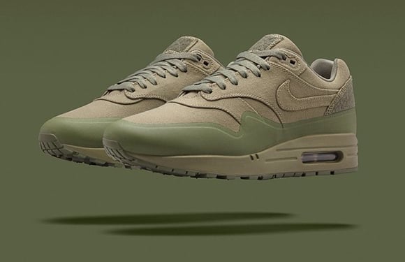 Olive Nike Air Max 1 Patch