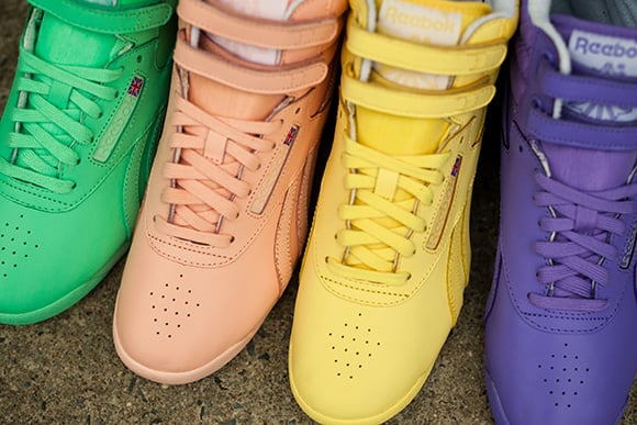 Reebok Freestyle Hi Spirit Pack