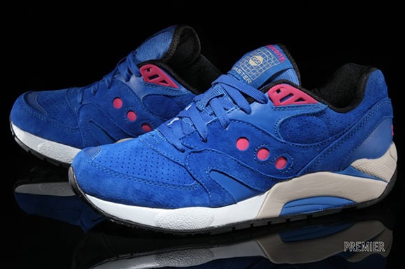 Saucony G9 Master Control Neon Nights Blue Pink