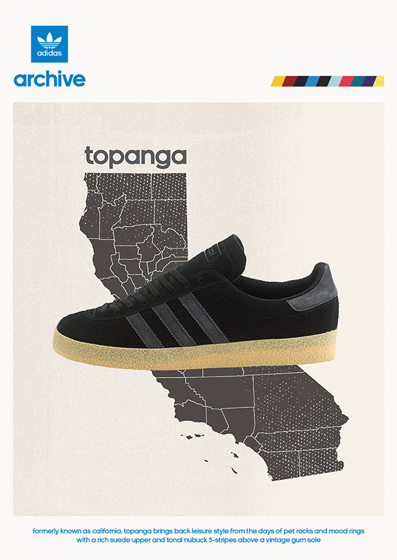 Size? adidas Originals Topanga California Black