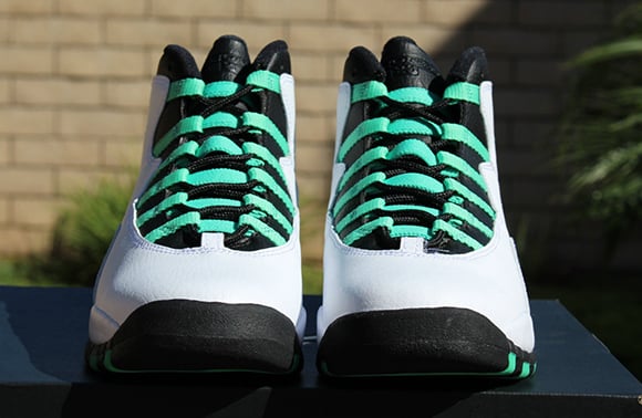 Air Jordan 10 Girls Verde Green