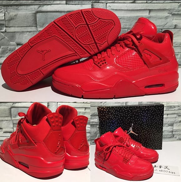 Air Jordan 11Lab4 Gym Red