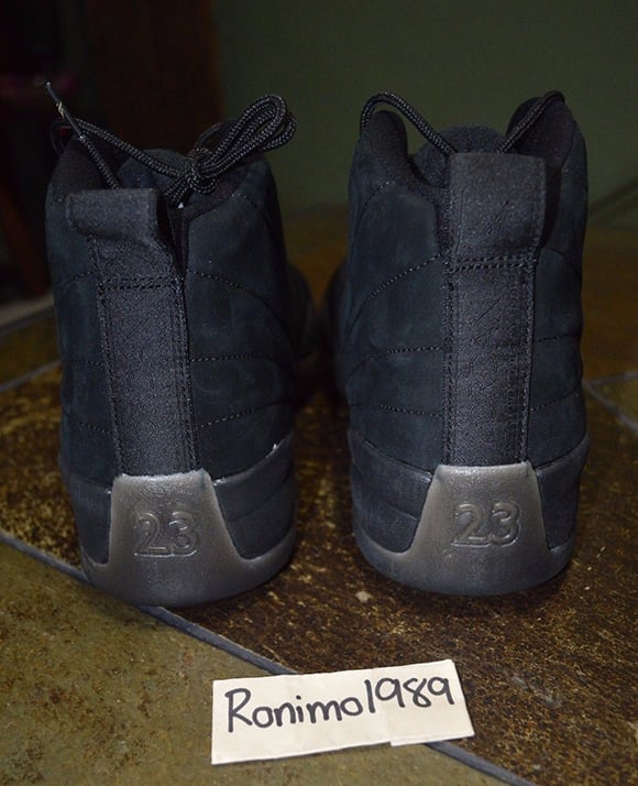 Air Jordan 12 Drake OVO Black Stingray