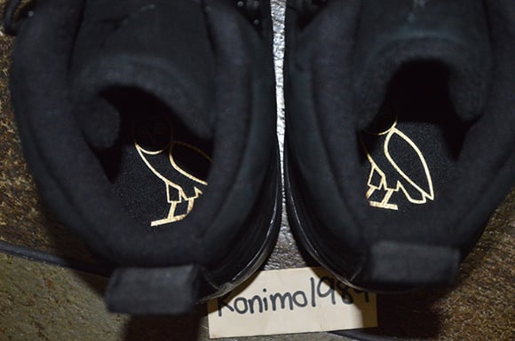 Air Jordan 12 Drake OVO Black Stingray