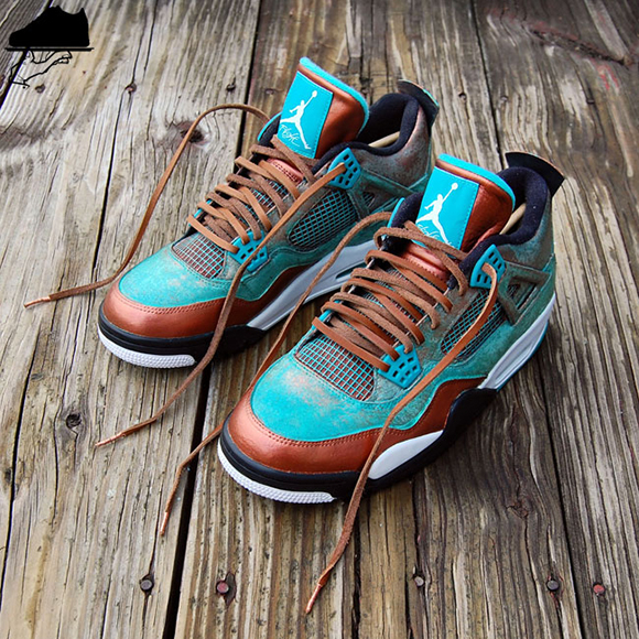 Air Jordan 4 Patina Custom