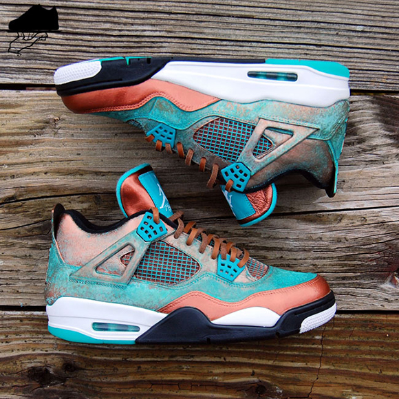 Air Jordan 4 Patina Custom