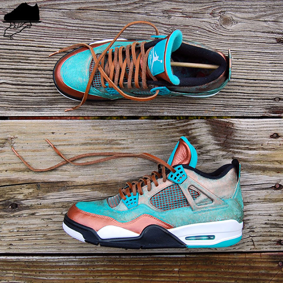 Air Jordan 4 Patina Custom