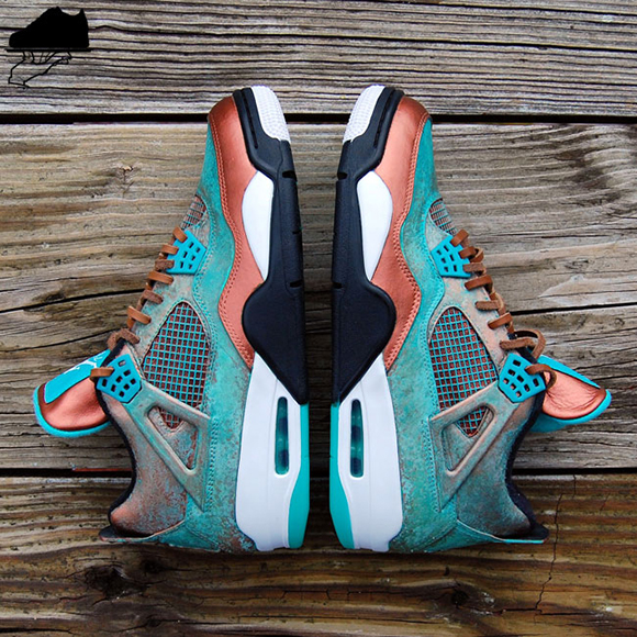 Air Jordan 4 Patina Custom