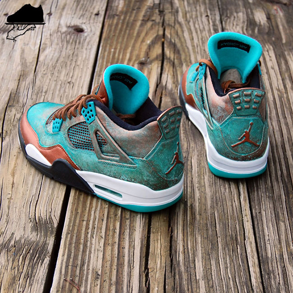 Air Jordan 4 Patina Custom