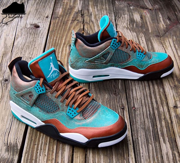 Air Jordan 4 ‘Patina’ Custom