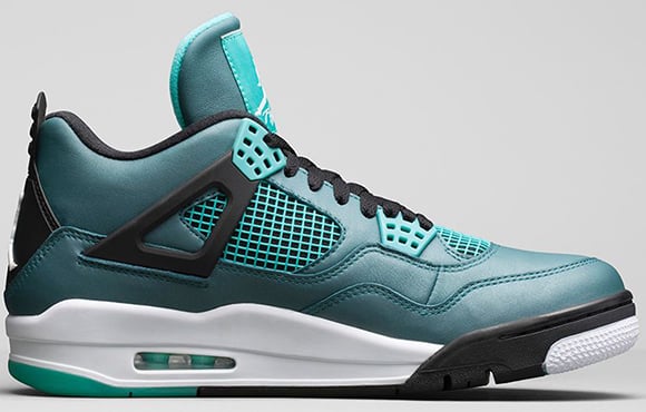 Air Jordan 4 Teal 2015 Retro