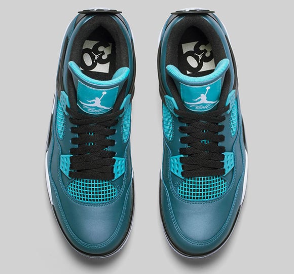 Air Jordan 4 Teal 2015 Retro