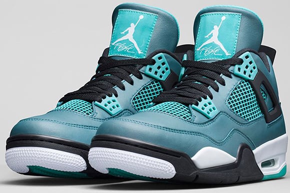 Air Jordan 4 Teal 2015 Retro