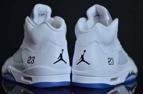 Air Jordan 5 White Metallic Silver Retro 2015 Release Date Price