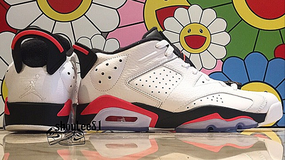 Air Jordan 6 Low Infrared Retro 2015