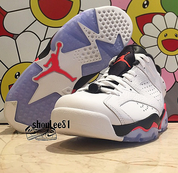 Air Jordan 6 Low Infrared Retro 2015