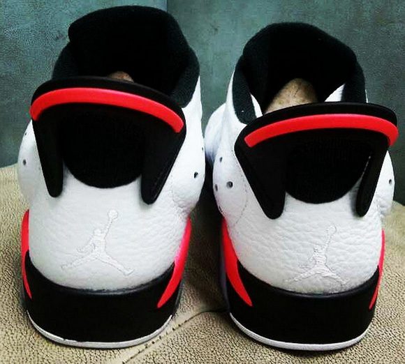 Air Jordan 6 Low White Infrared Black