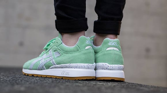 asics gt ii green ash