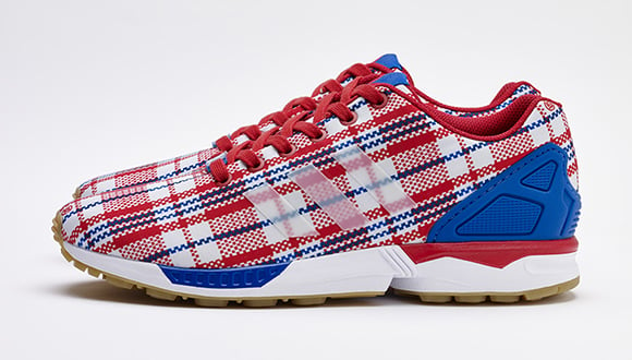 Clot adidas ZX Flux Tartan