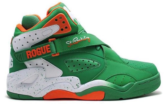 patrick ewing shoes green