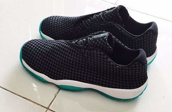 Jordan Future Low Black Teal Sample