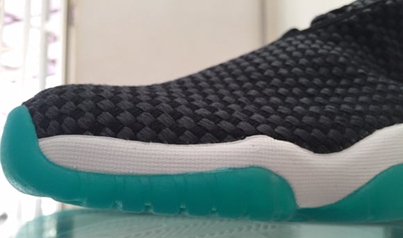 Jordan Future Low Black Teal Sample