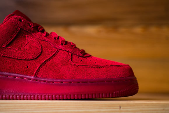 Nike Air Force 1 Low Red Suede