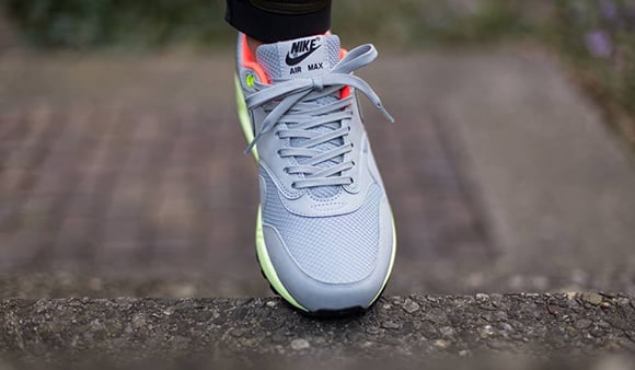 Nike Air Max 1 FB Wolf Grey Liquid Lime Pink
