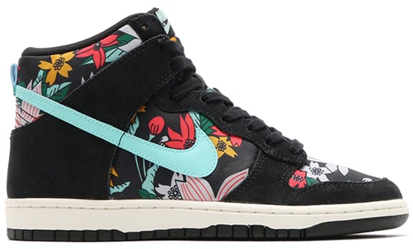 Nike Dunk High Womens Aloha Teal