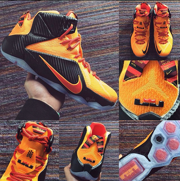 Nike LeBron 12 CLE Cleveland