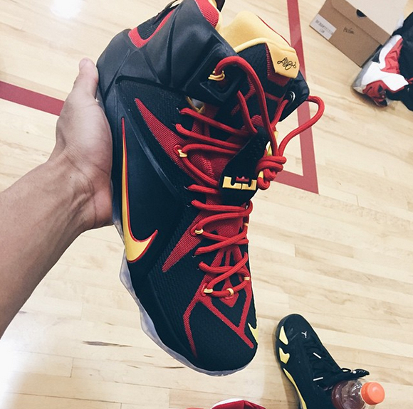 Nike LeBron 12 Fairfax Playoff PE