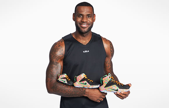 Nike LeBron 12 GS ‘Fruity Pebbles’ – New Release Date