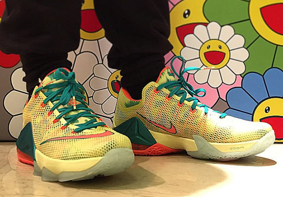 lebron 12 on feet