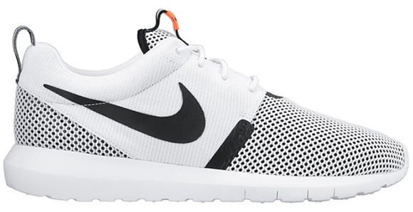 Nike Roshe Run NM Breeze White Black Hot Lava