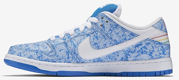 Nike SB Dunk Low Blue Marble