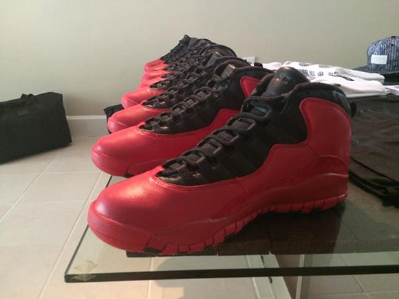 Public School NY Air Jordan 10 Red Friends Family