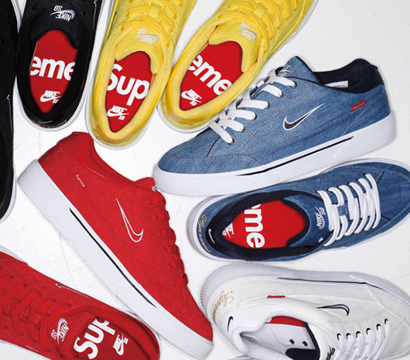 Supreme Nike SB GTS Collection