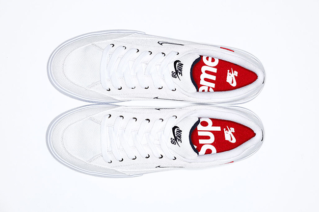 Supreme Nike SB GTS White