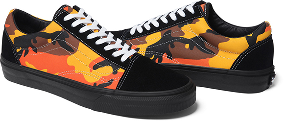 Supreme x Vans 'Camo' Pack 2015 