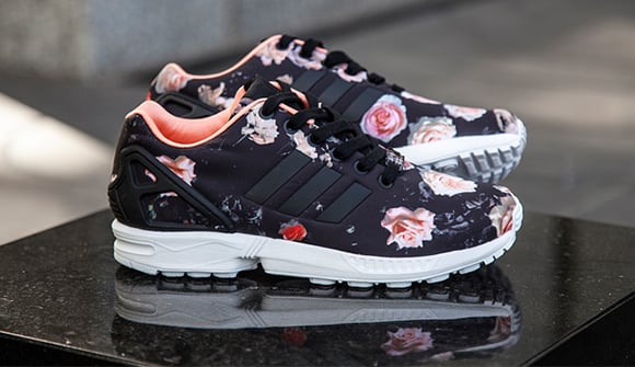 adidas zx flux flowers